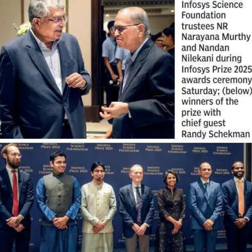 Infosys Prize 2025: Nobel laureate Schekman calls for team-based research to combat Parkinson’s